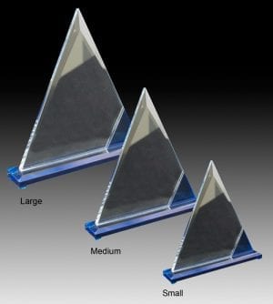 Alternative view of Pyramid Glass Award