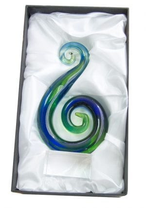 Alternative view of Koru - Double Spiral