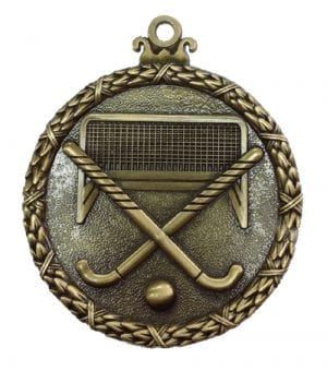 Antique hockey medal