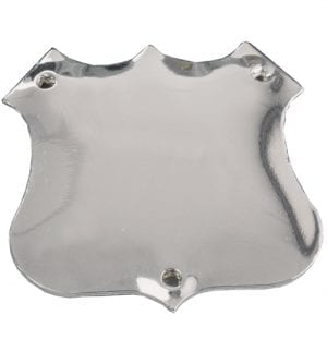 Side Shield Domed - Silver Stainless