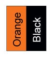 Orange – Black