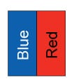 Blue – Red