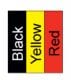 black-yellow-red medal ribbon