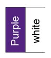 Purple – White