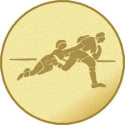 Rugby Gold Metal – 25mm