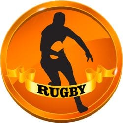 Rugby Player Bronze