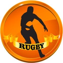 Rugby Player Bronze