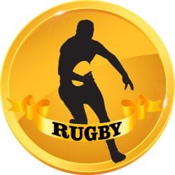 Rugby Player Gold