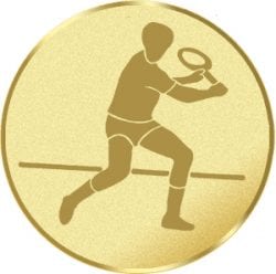 Tennis M Gold Metal – 25mm