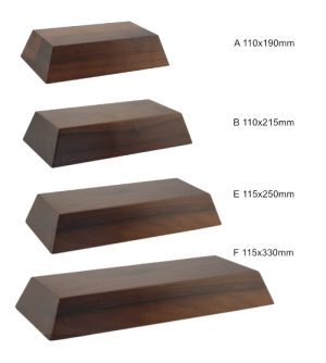 Alternative view of Walnut Taper Bases