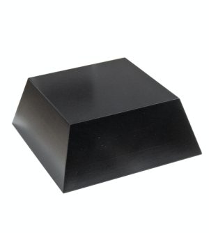 Black Taper Square Bases