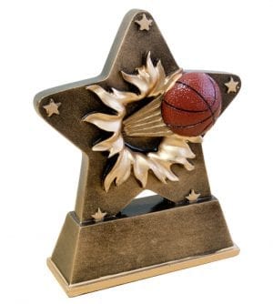 Basketball - Star Burst Trophy
