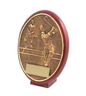 Cricket Oval Plaque