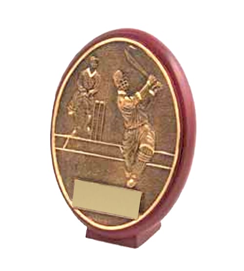 Cricket Oval Plaque