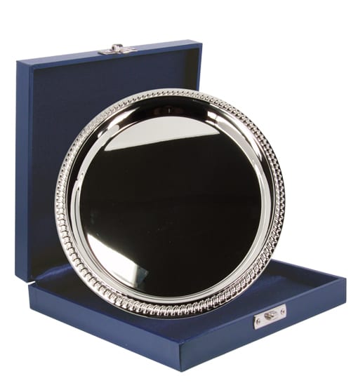 Plain Gadroon Tray - 10"