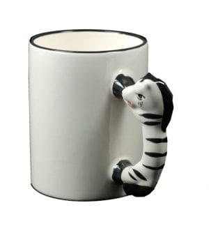 Mug - Zebra Handle