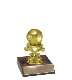 Football Ball - Gold & Base