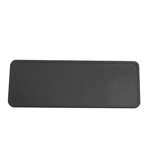 Plastic Name Badge - Black (s)