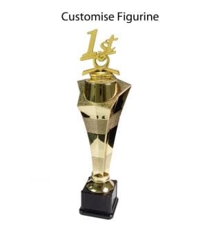 Gold Star Pedestal - Rugby