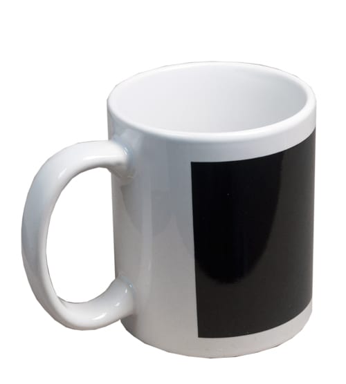 Black Panel Mug