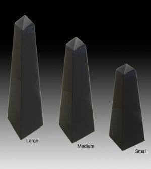 Alternative view of Dynasty Pyramid Award - Black