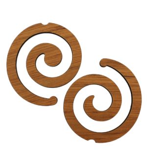Alternative view of Rimu Coaster Pair - Scroll