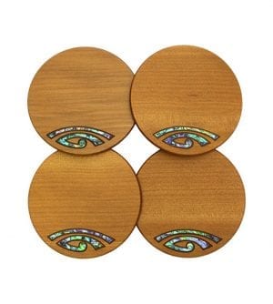 Kauri Coaster Set - Koru Kotahi