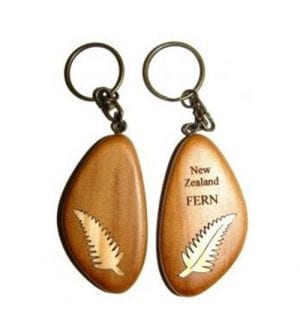 Alternative view of Fern Keychain