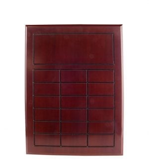 Perpetual Plaque for Achievement – 18 Plates