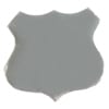 Flat Shield Large (SKU: SH-FLAT LG SILVER)