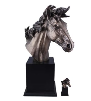 Alternative view of Maximus Horse Head Bust - 640cm Tall