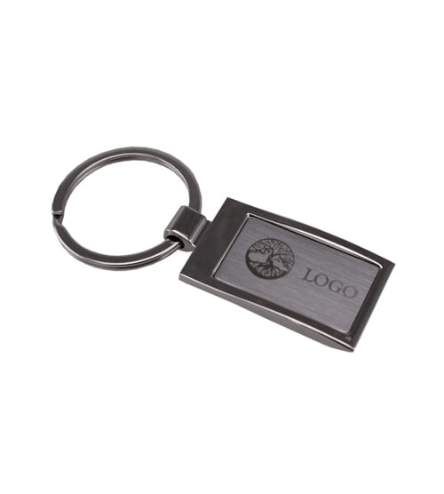 Nickel Plated Key Ring