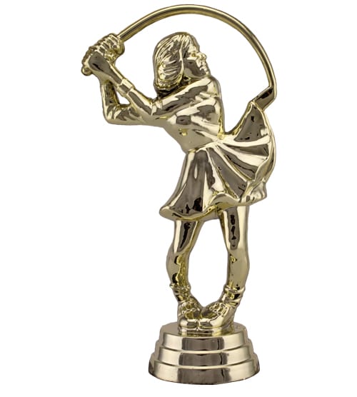 Comic Female Golf Figurine