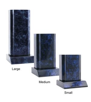 Alternative view of Wood Marble Tower Award - Netball