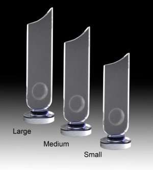 Alternative view of Ace Golf Glass Award