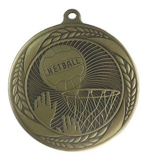 Netball Cyclone Medals - MX033