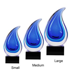 Alternative view of Blue Dewdrop Award