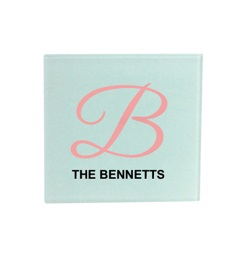 Glass Coaster Set - Square