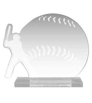 Acrylic Baseball Circle Award
