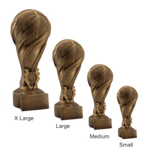Alternative view of Basketball Pedestal Award