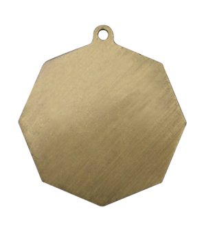 Alternative view of Custom Blank Medal - Octagon