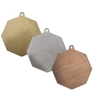 Custom Blank Medal - Octagon