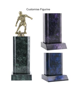 Wood Marble Tower Award - Football