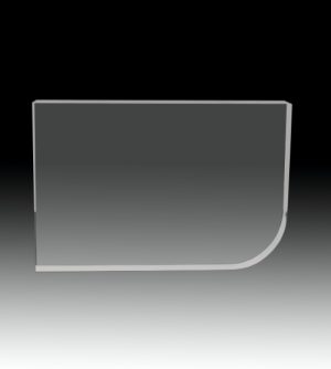 Acrylic Block Round Corner