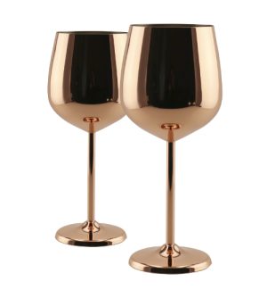 Vino Goblet Set - Copper