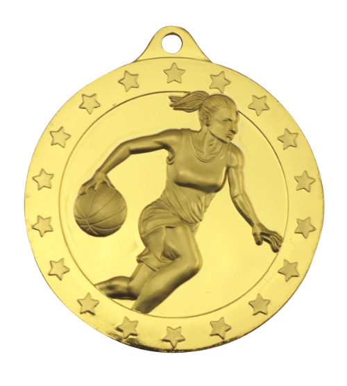 Basketball Nova Medals - Female (v) - Image 2