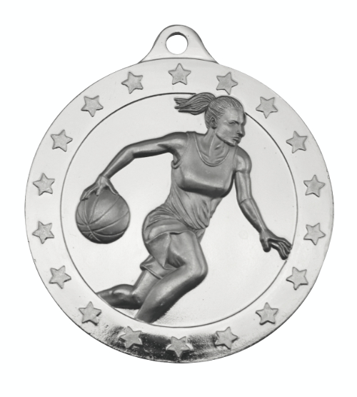 Basketball Nova Medals - Female (v) - Image 3