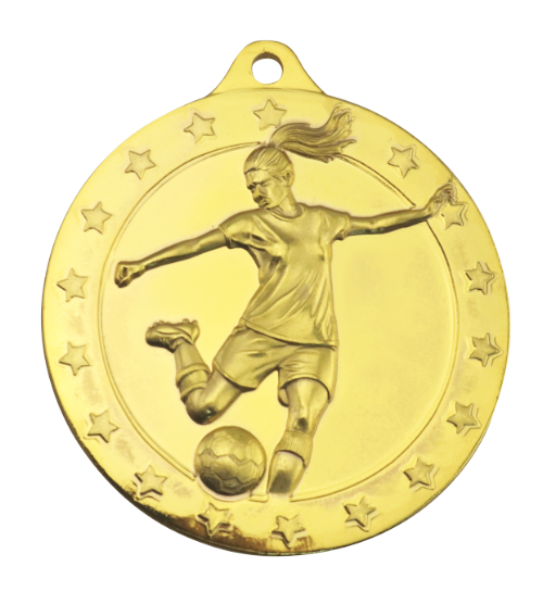 Football Nova Medals - Female (v) - Image 2