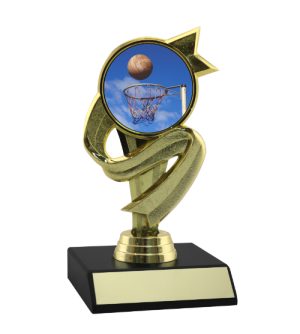 Ribbon Accent Holder - Netball