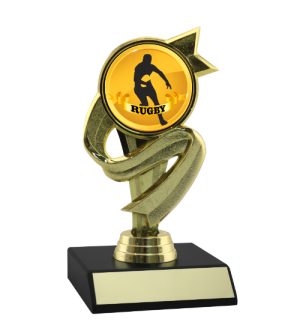 Ribbon Accent Holder - Rugby